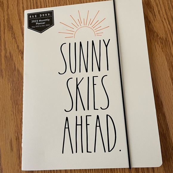 Rae Dunn Other New 223 Rae Dunn Monthly Planner Sunny Skies Ahead 